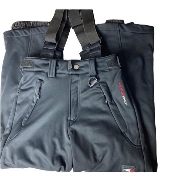 32 Degrees Weatherproof Lined Bibs Scuff Guard S 7/8 - Picture 1 of 10